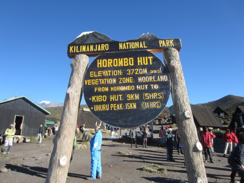 Horombo Hut → Marangu Gate → Moshi