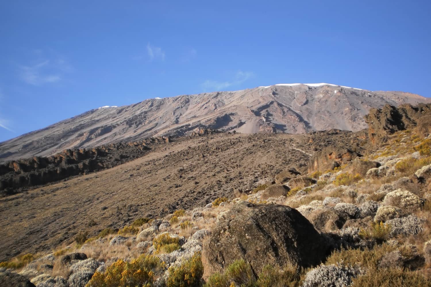 Kikelelwa Camp → Mawenzi Tarn Hut