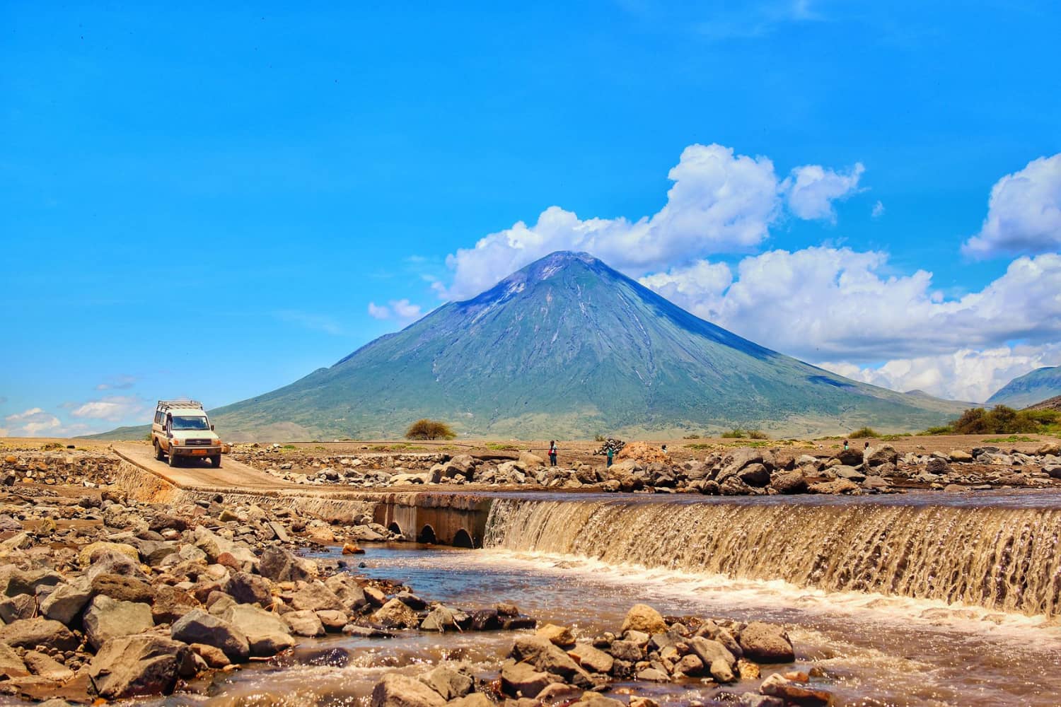 Lake Natron to Ngaresero Waterfall and back
